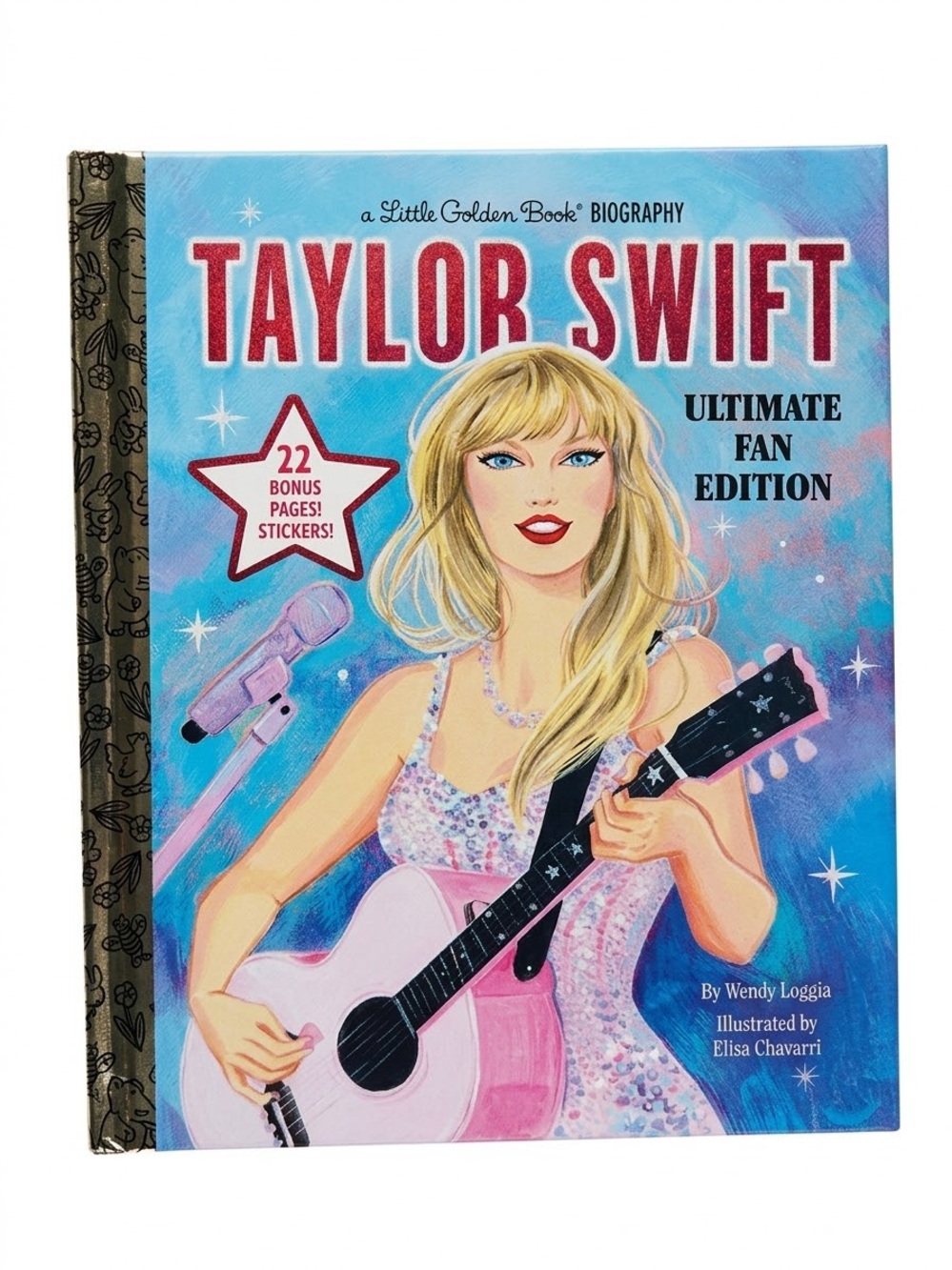 TAYLOrR SWIFT A Little Golden Book Biography Hardcover Book New
